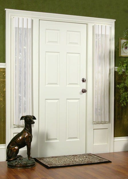 Elegant Entryways - Custom Window Fashions For Your Doorway - Custom Window Fashions For Your Doorway