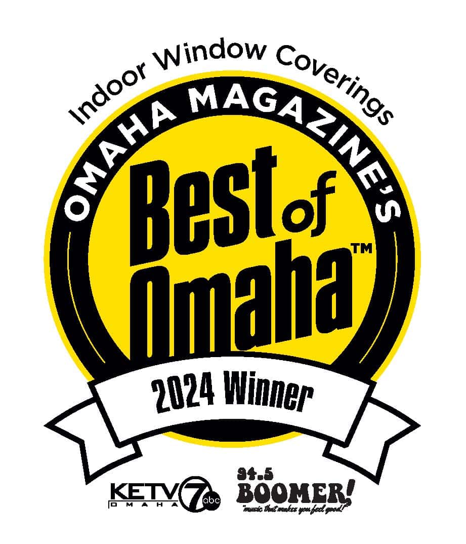Ambiance Window Coverings Award For Best Of Omaha Blinds, Shutters, Drapery, And Shades Company