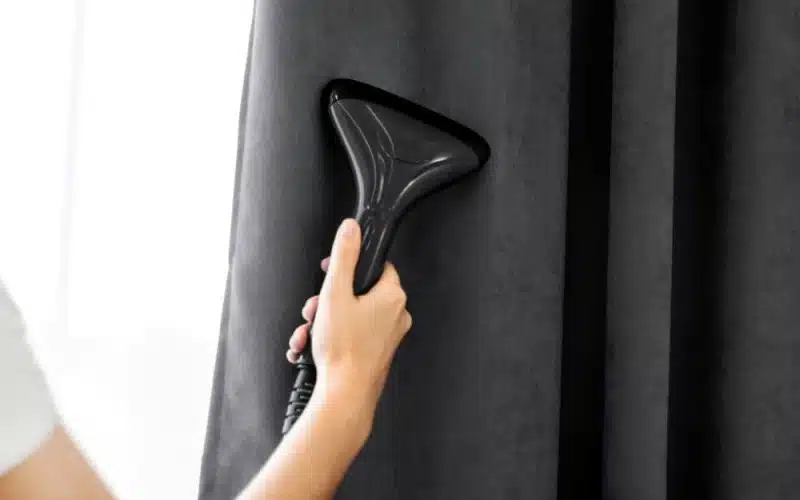 how to clean custom drapes